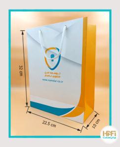 ساک دستی گلاسه 250 گرم سایز 10×32×22