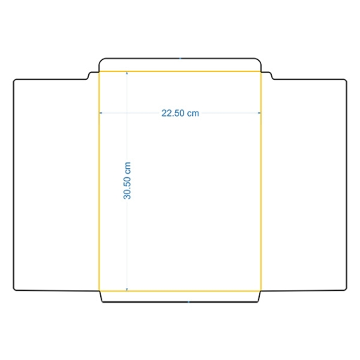  پاکت A4 - سایز 22.5×30.5 - کد 207